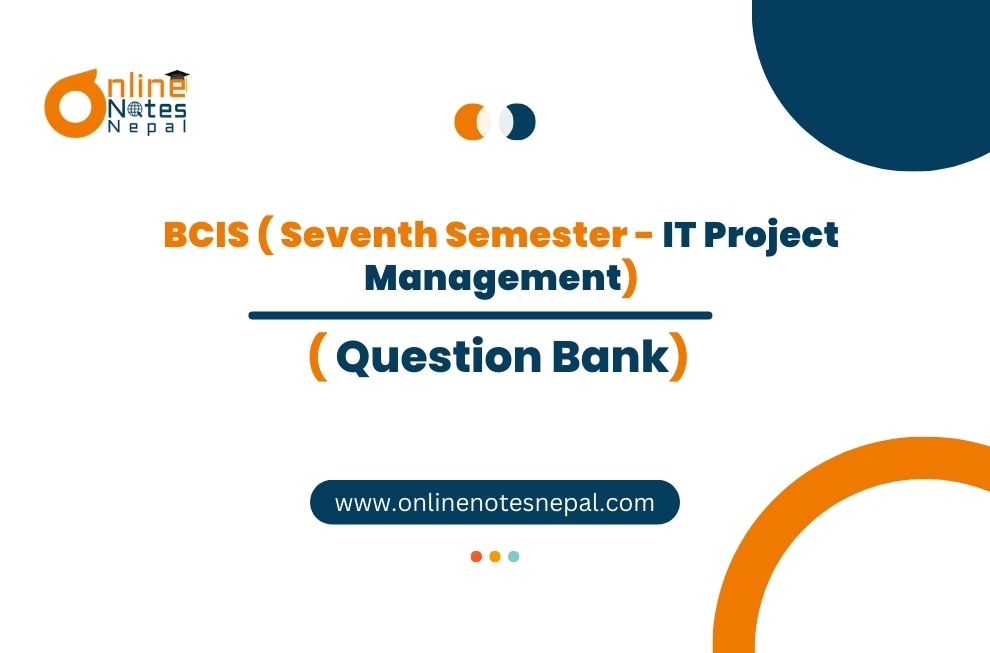Question Bank of IT Project Management Photo